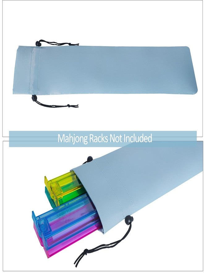 Jongyance Empty Mahjong Bag(Blue) with A Mahjong Tile Bag And A Rack Bag, Mah-jongg Carrying Bag, Mahjong Accessory - Image 4